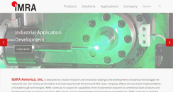 Desktop Screenshot of imra.com